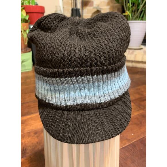 No Name Knit Unisex Beanie Visor Cap - OS - Picture 2 of 6